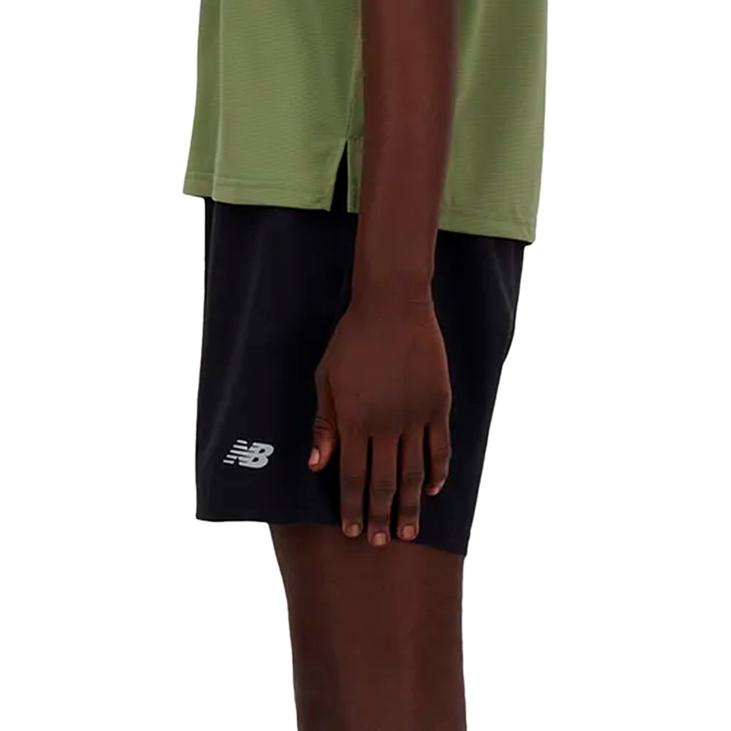 Shorts New Balance 2 em 1 Sport Essentials 5 Masculino - Foto 3