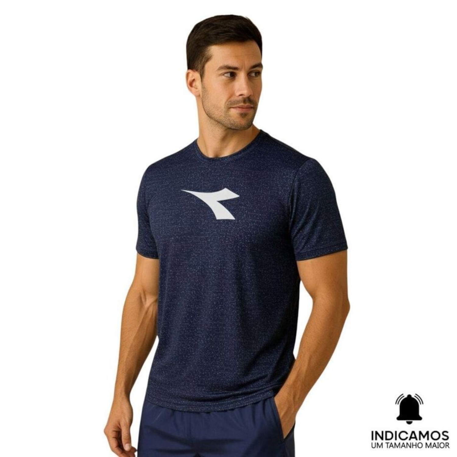 Camiseta Diadora Big Logo EXC Masculina - Foto 1