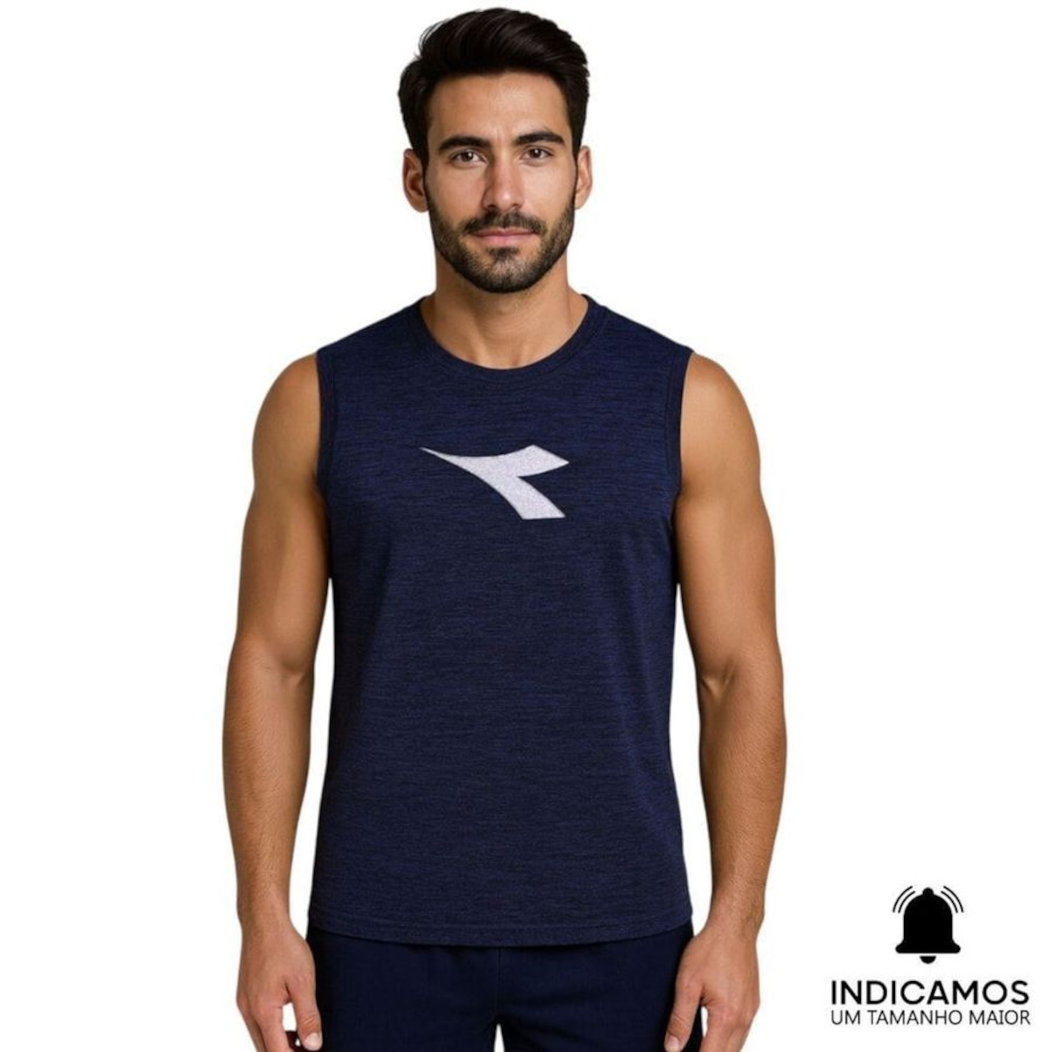 Regata Machão Diadora Big Logo EXC Masculina - Foto 1