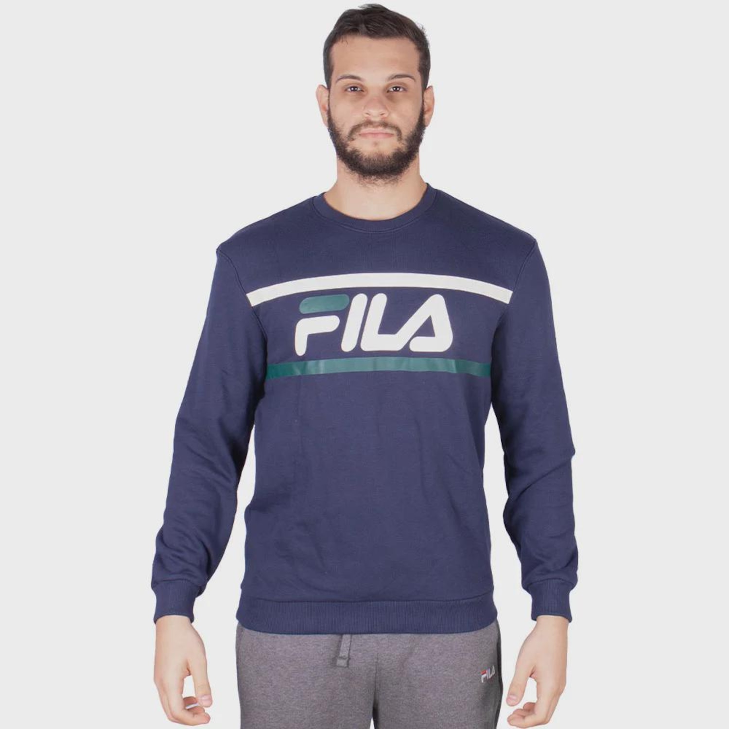 Blusão Moletom Fila Colors - Masculino - Foto 1