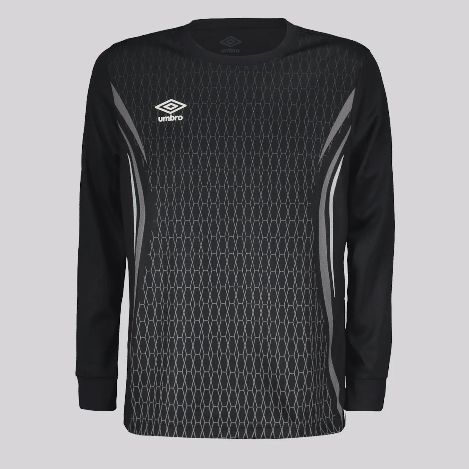 Camisa Umbro Goleiro Portiere Manga Longa Infantil - Foto 1