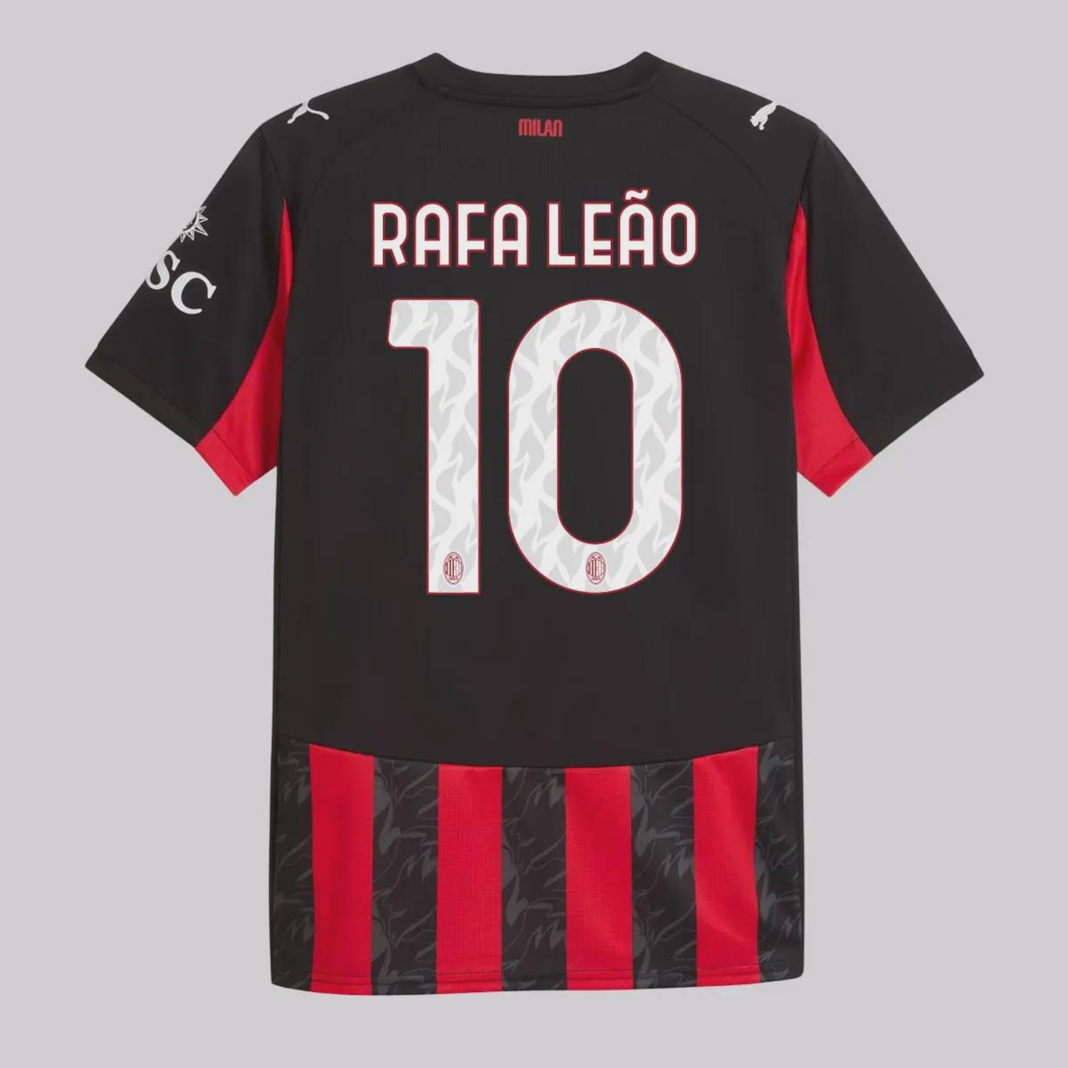 Camisa Milan I 2026 Puma 10 Rafa Leão Masculina - Foto 1