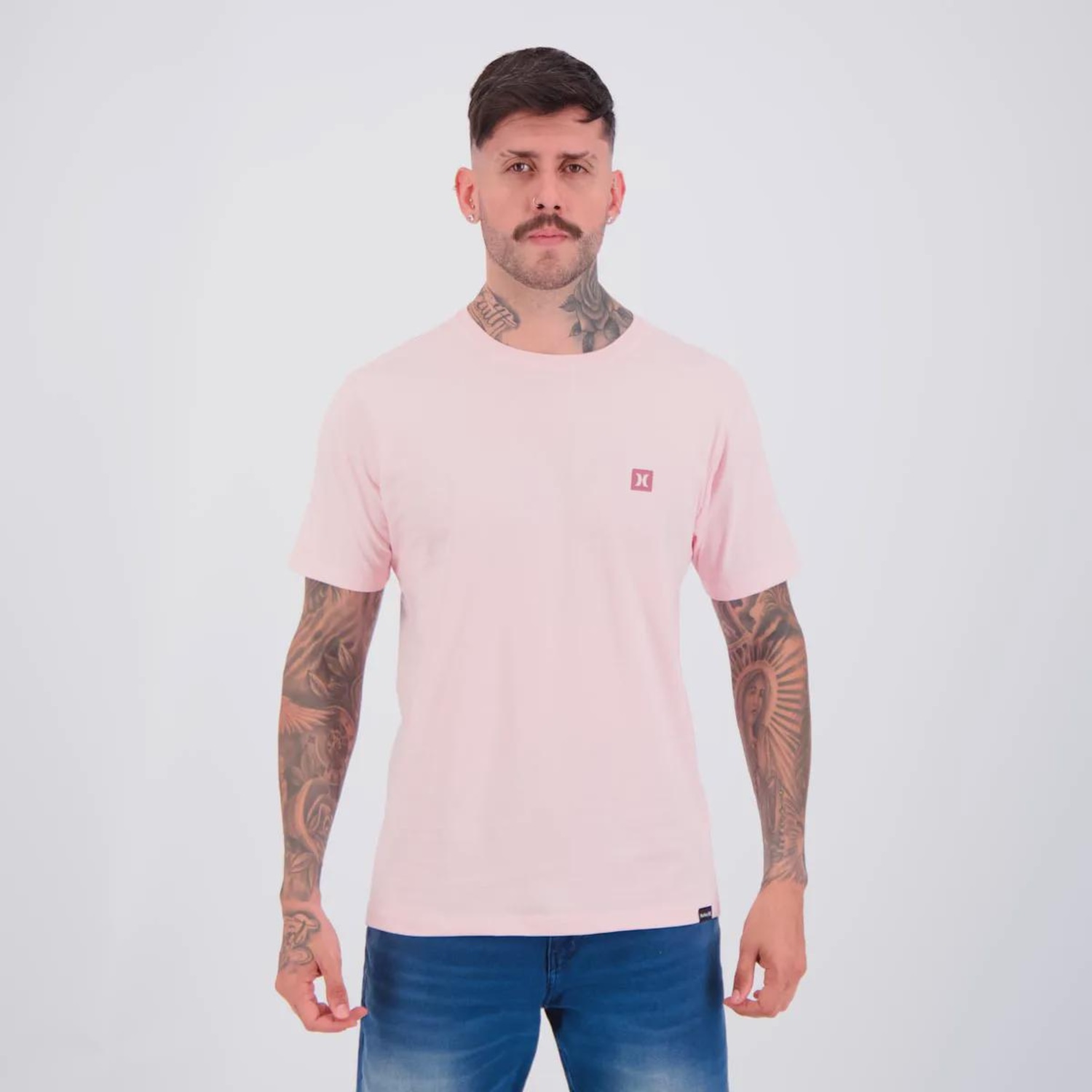 Camiseta Hurley Silk Mini Icon II Masculina - Foto 1