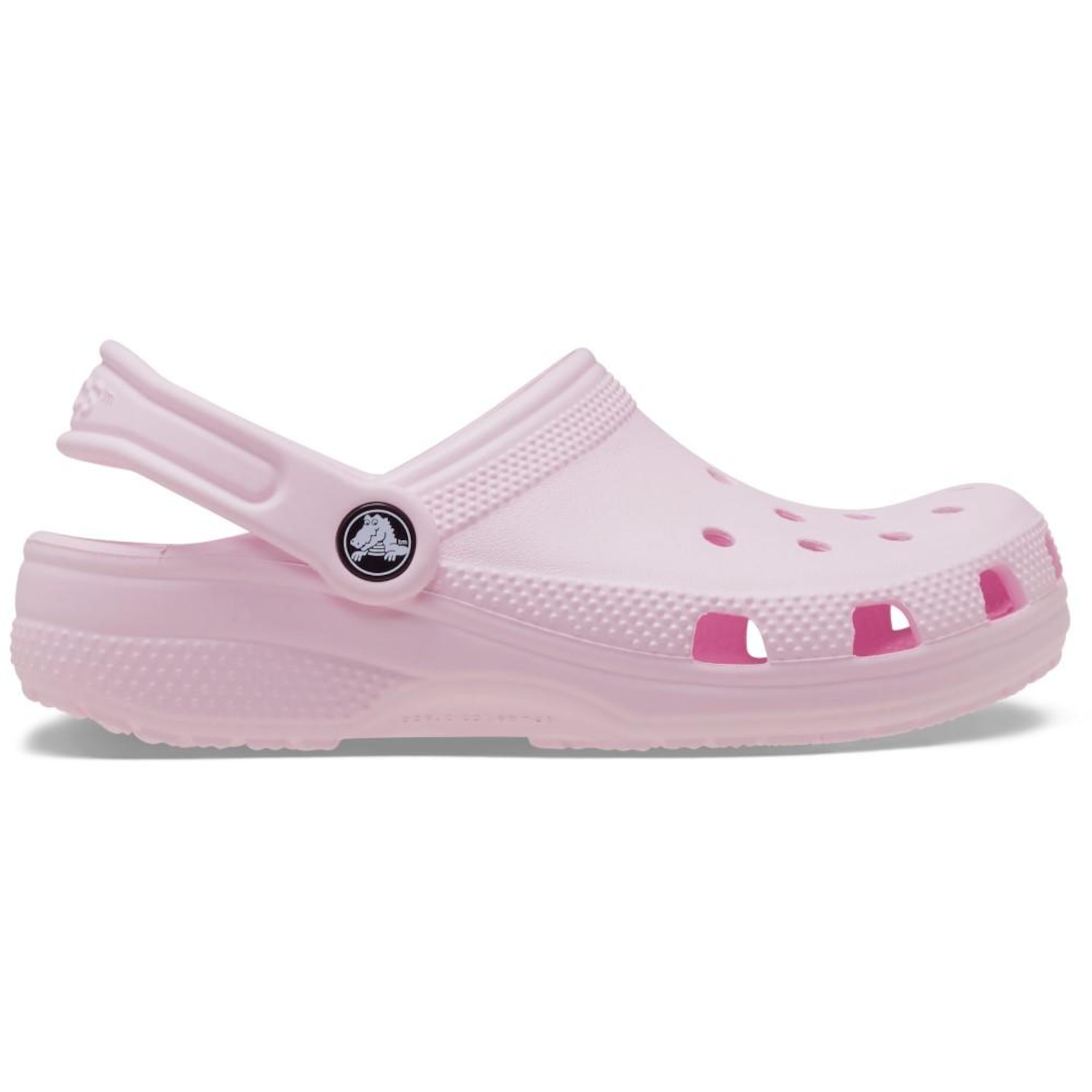 Sandália Unissex Crocs Classic Clog  T Pink Milk - Foto 1