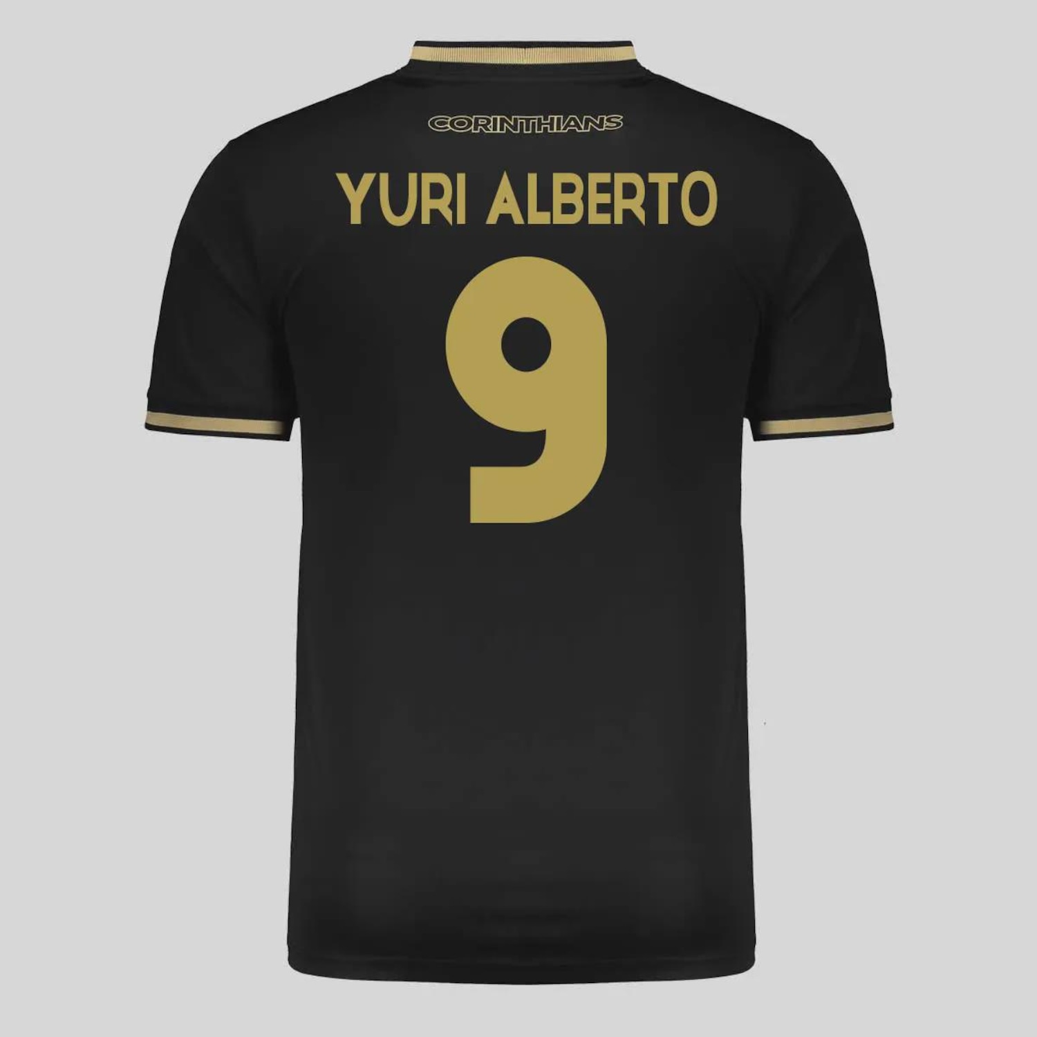 Camisa do Corinthians Classic 9 Yuri Alberto Masculina - Foto 1