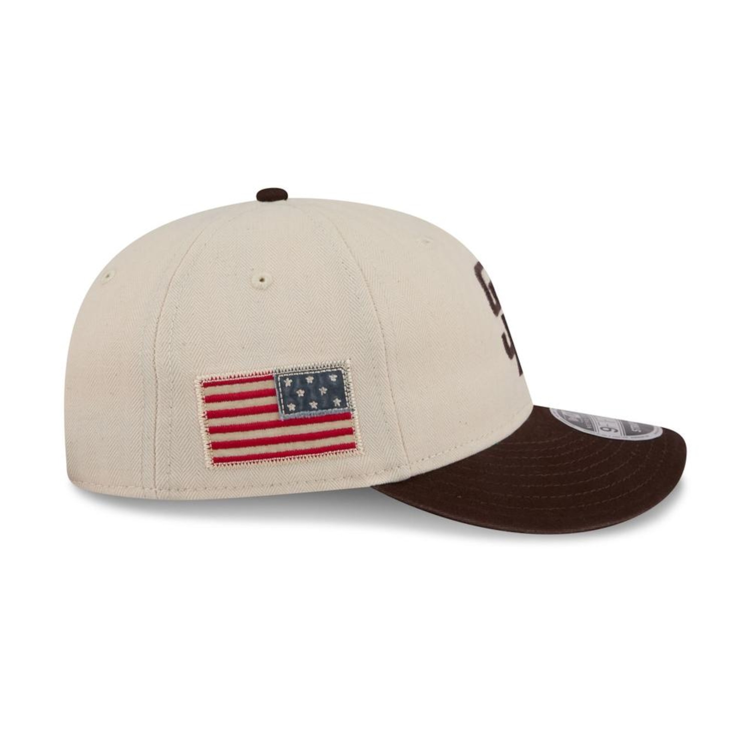 Boné New Era 9FIFTY RETRO CROWN SN San Diego Padres MLB Marrom New Era Masculino - Foto 4
