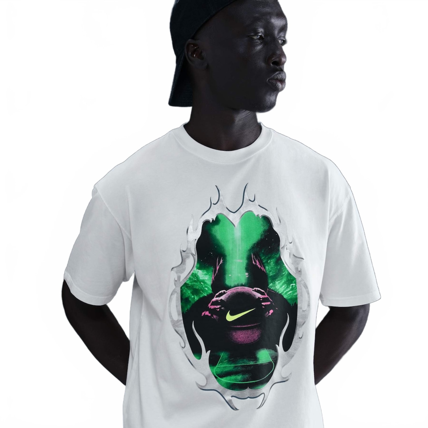 Camiseta Nike M90 BBALL Masculina - Foto 1