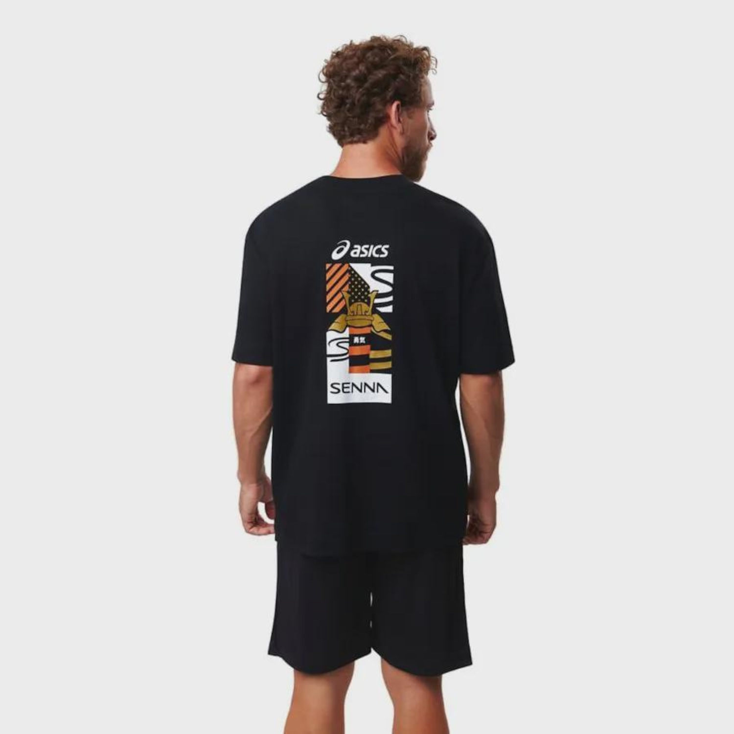 Camiseta Graphic Senna Asics  Samurai Unissex - Foto 2