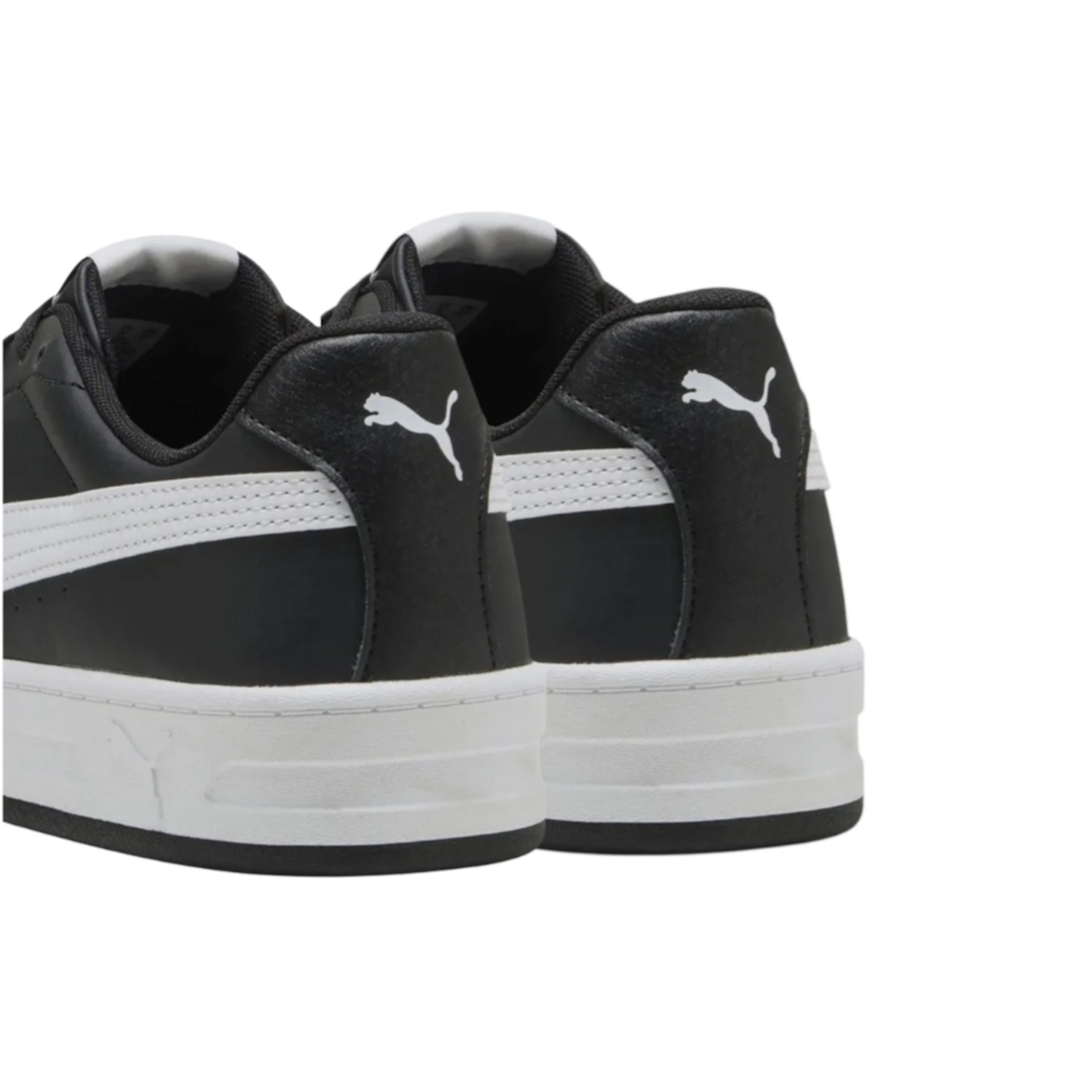 Tênis Puma Court Classic Clean Bdp E Meia Cano Curto - Masculino - Foto 4