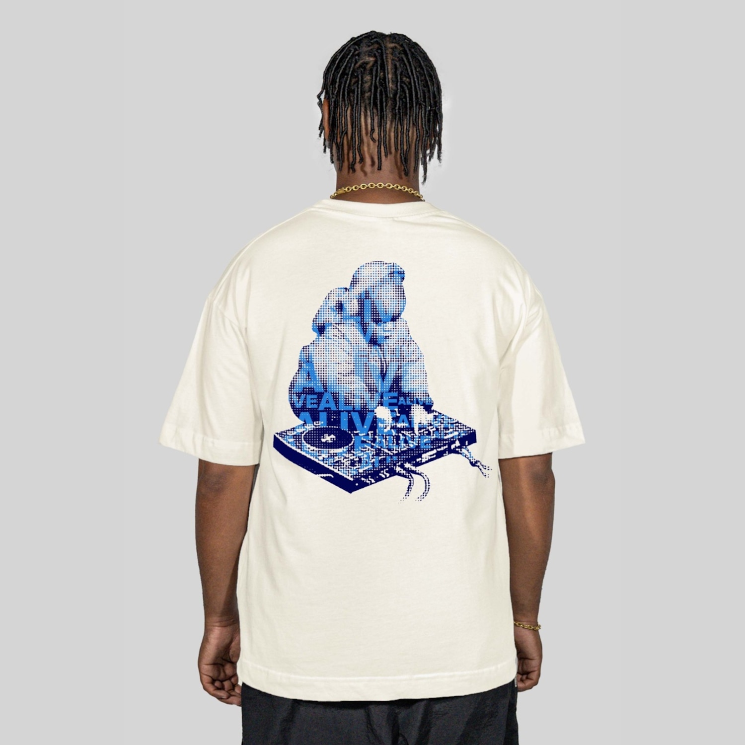 Camiseta Alive Oversized Kid Masculina - Foto 2