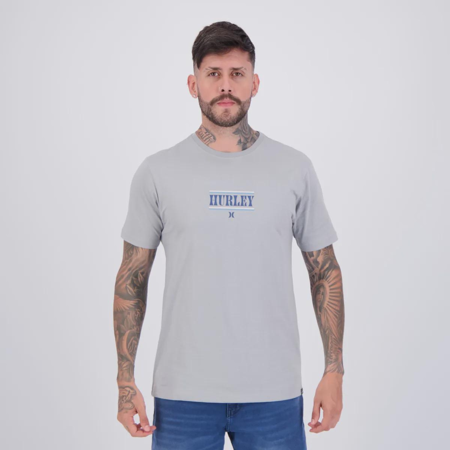 Camiseta Hurley Silk Portal Masculina - Foto 1