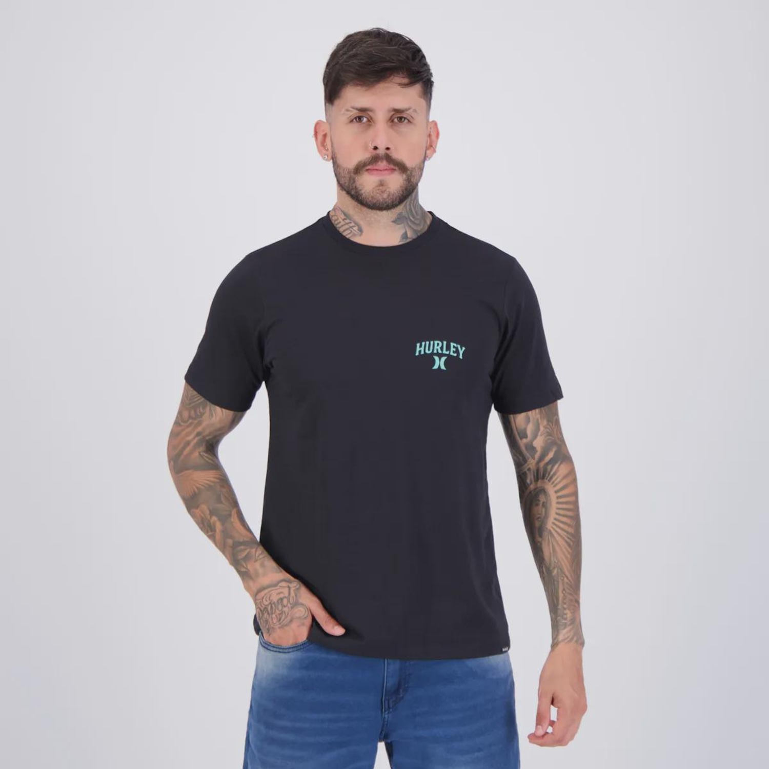 Camiseta Hurley Supply I Masculina - Foto 1