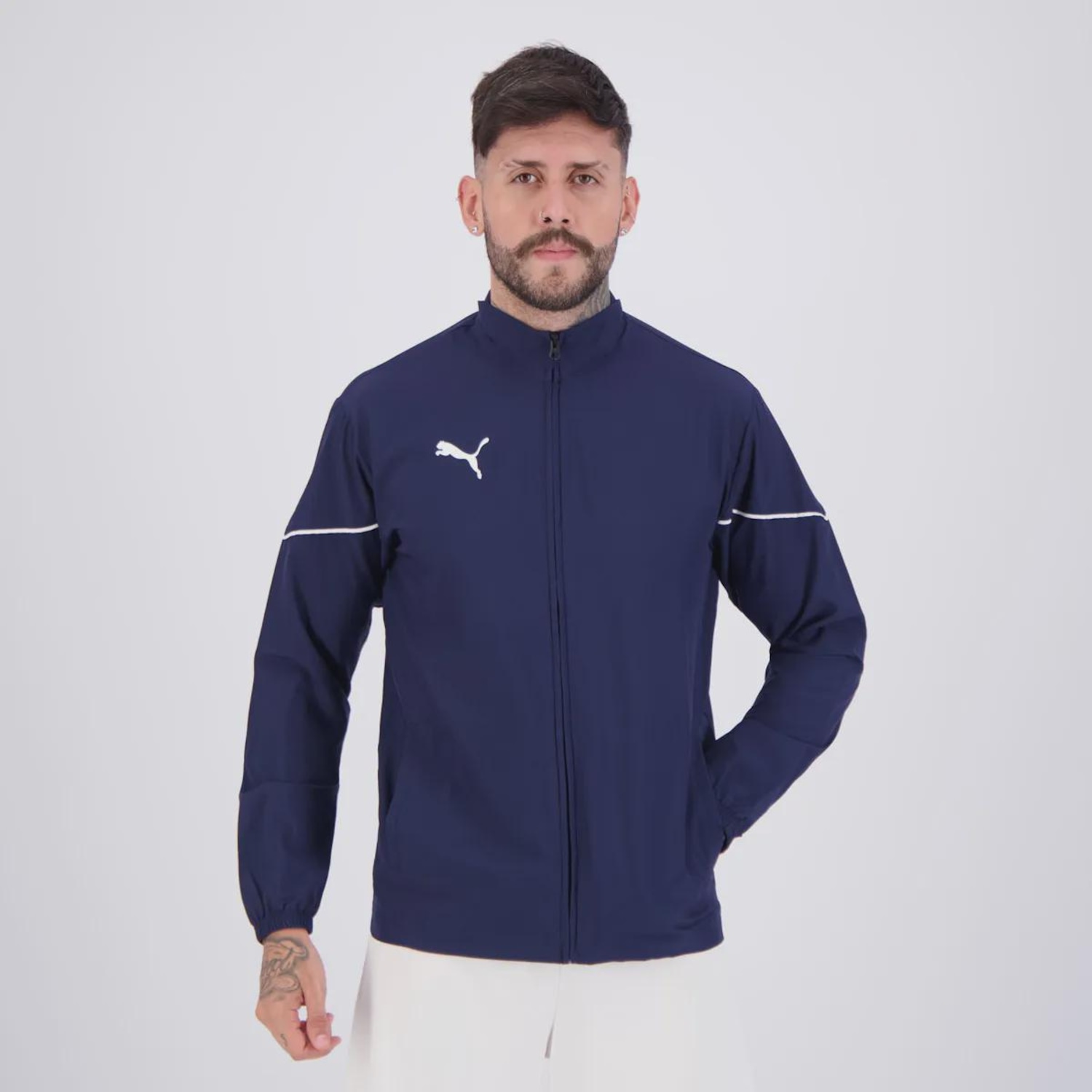 Jaqueta Puma Teamrise Masculina - Foto 1