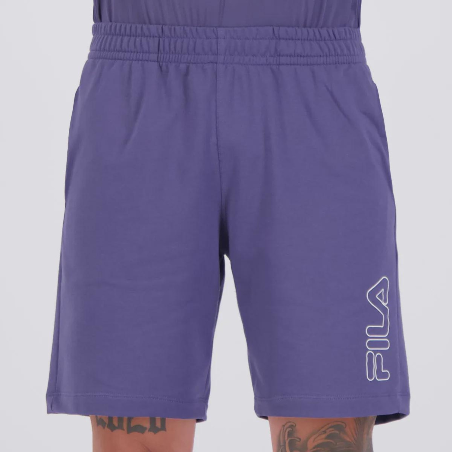 Bermuda Fila Outline Light Masculina - Foto 1