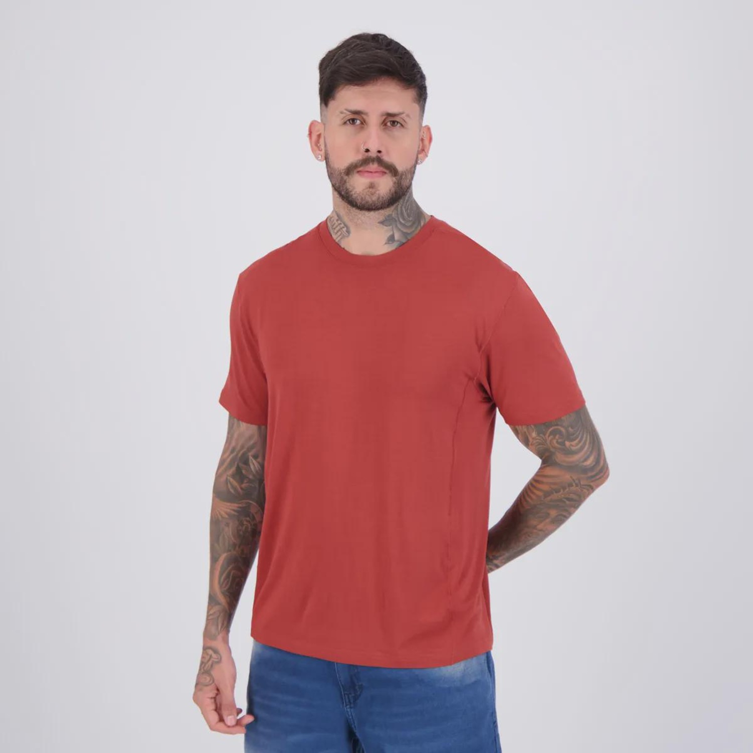 Camiseta Fila Adaptable Smart Cotton Masculina - Foto 3