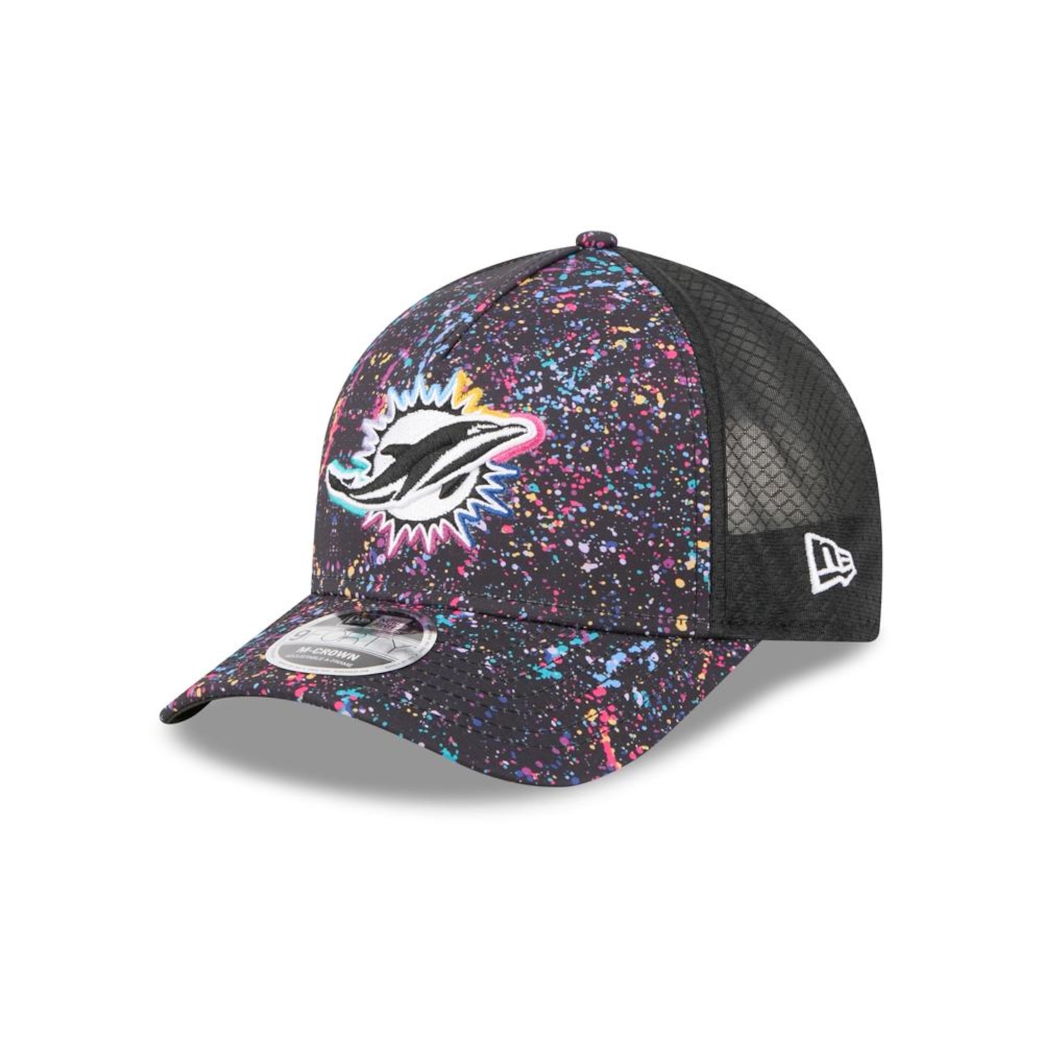 Boné New Era 9Forty M-Crown A-Frame Miami Dolphins NFL Masculino - Foto 1
