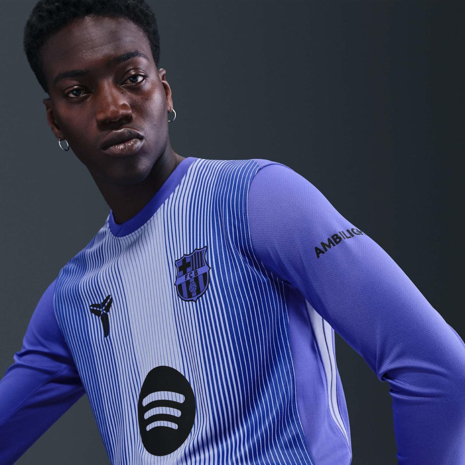 Camisa de Goleiro Barcelona Kobe Nike 25/26 Torcedor Pro Masculina - Foto 3