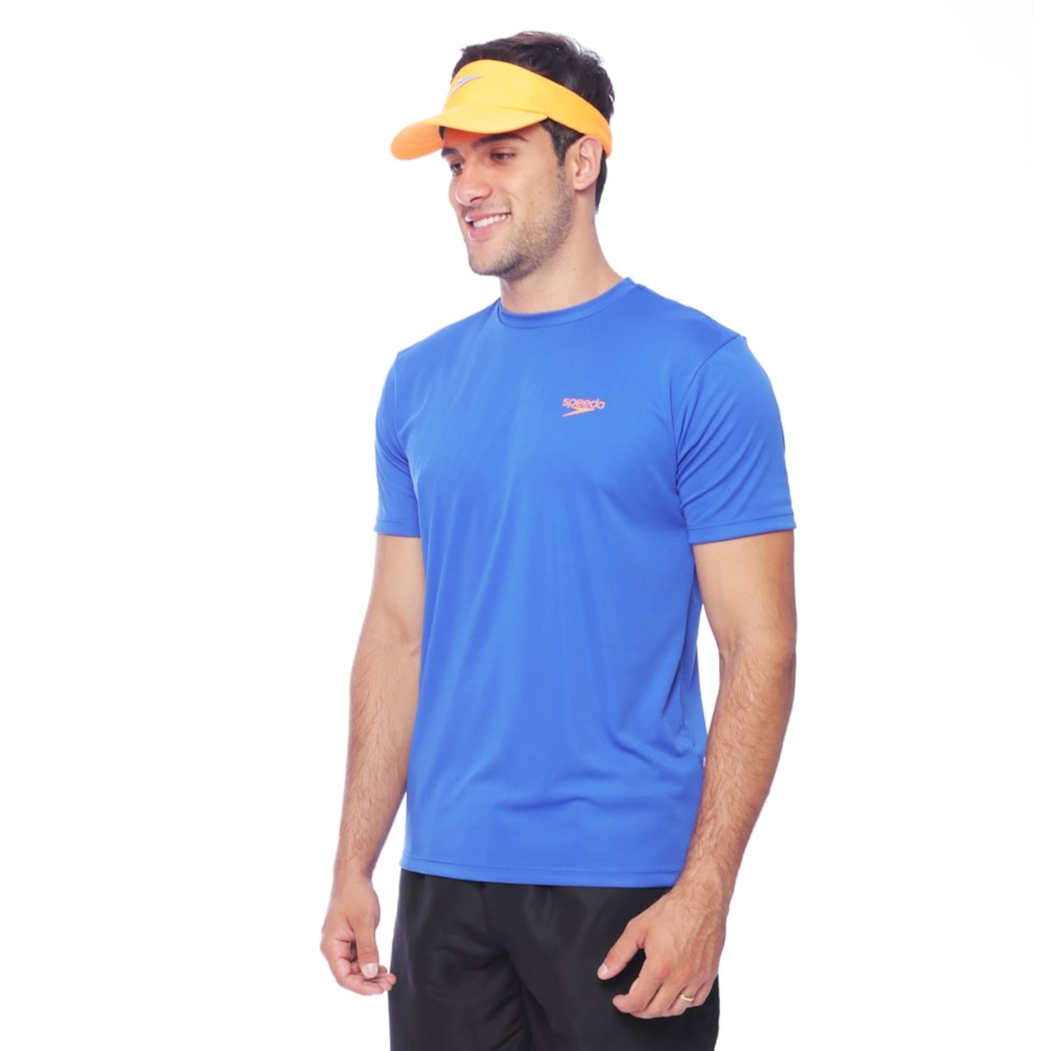 Camiseta Graphic Para Treinos Tecido Fastdry Speedo - Masculina - Foto 1