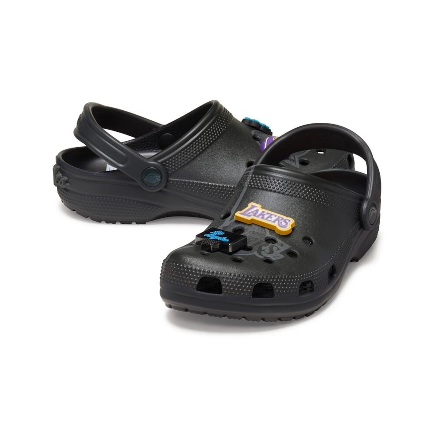Sandália Adulto Crocs NBA Lakers Elevated Classic Clog Multi - Foto 4