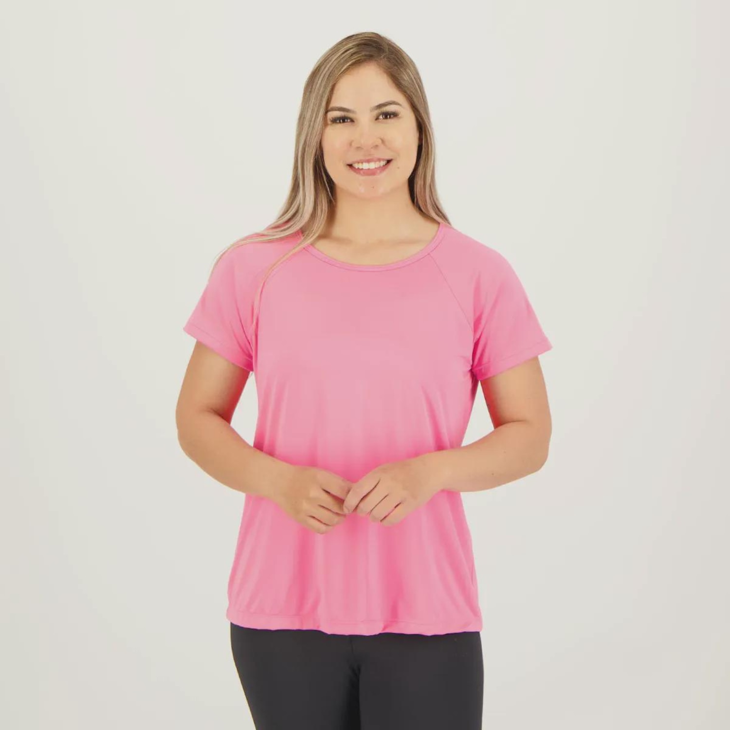 Kit 2 Camisetas Selene Dryfit Básica Feminina - Foto 2