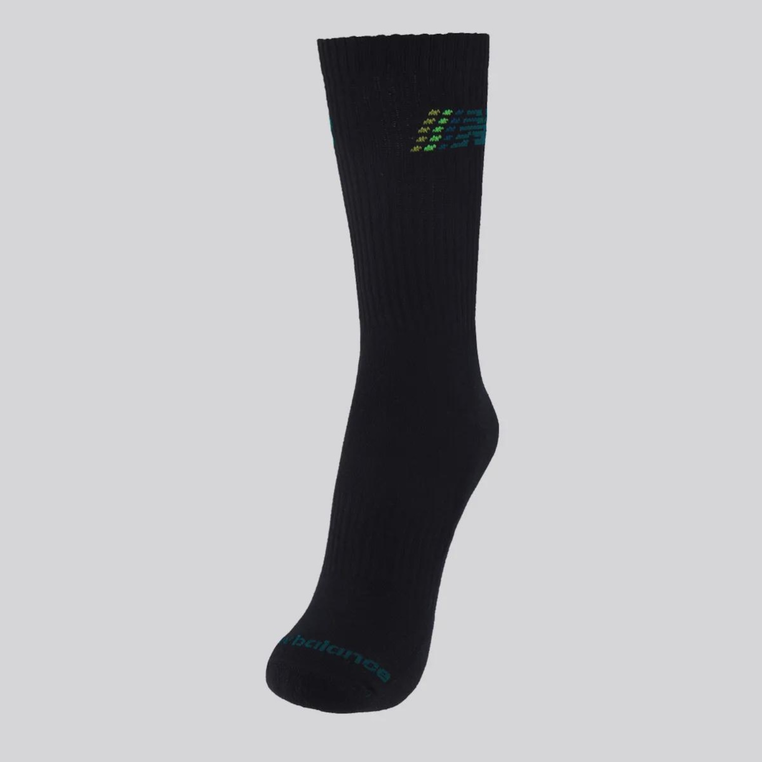 Meia New Balance Cano Alto Graphic Masculino - Foto 1