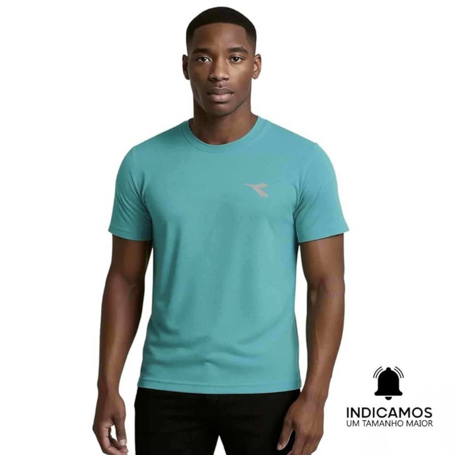 Camiseta Diadora Small Logo Masculina - Foto 1