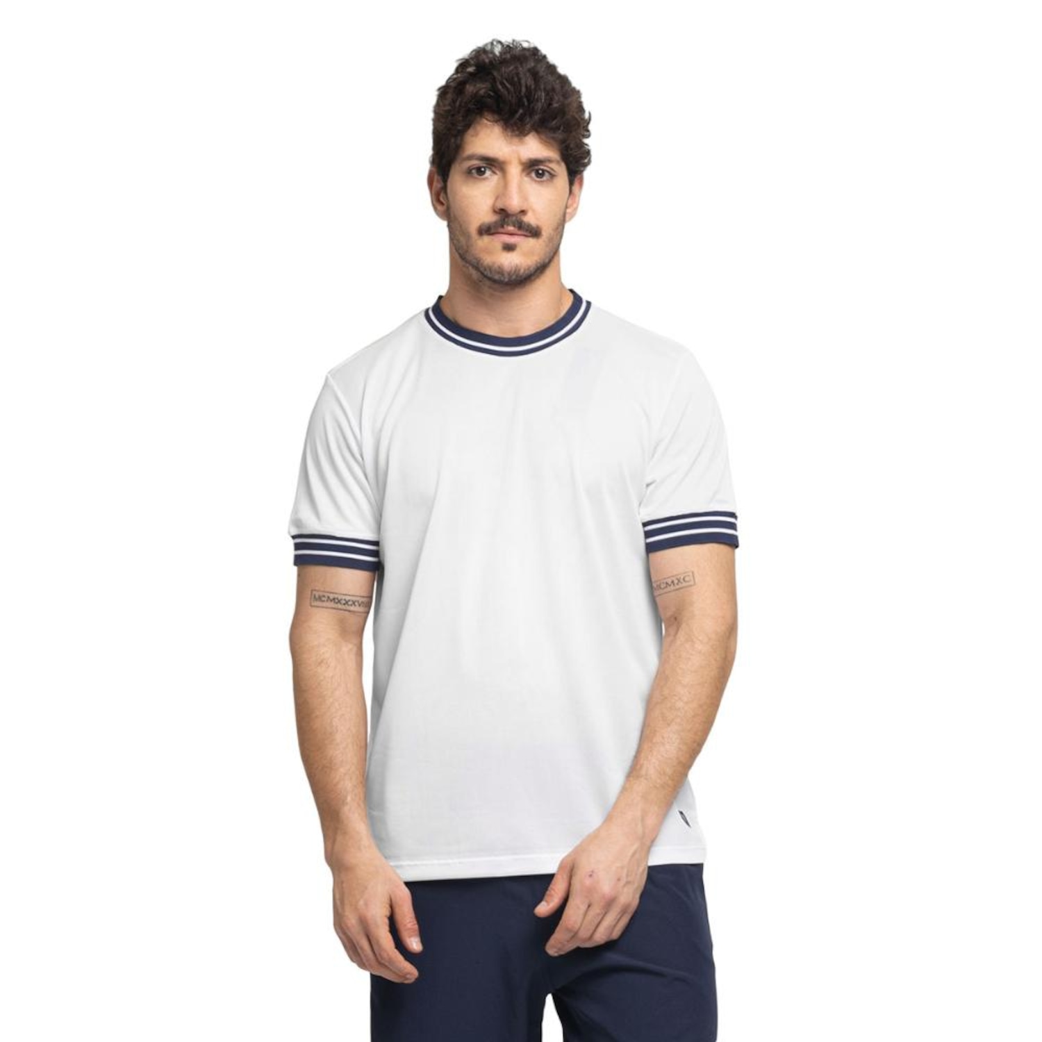 Camiseta Wilson Tour Piquet Classic - Masculina - Foto 1