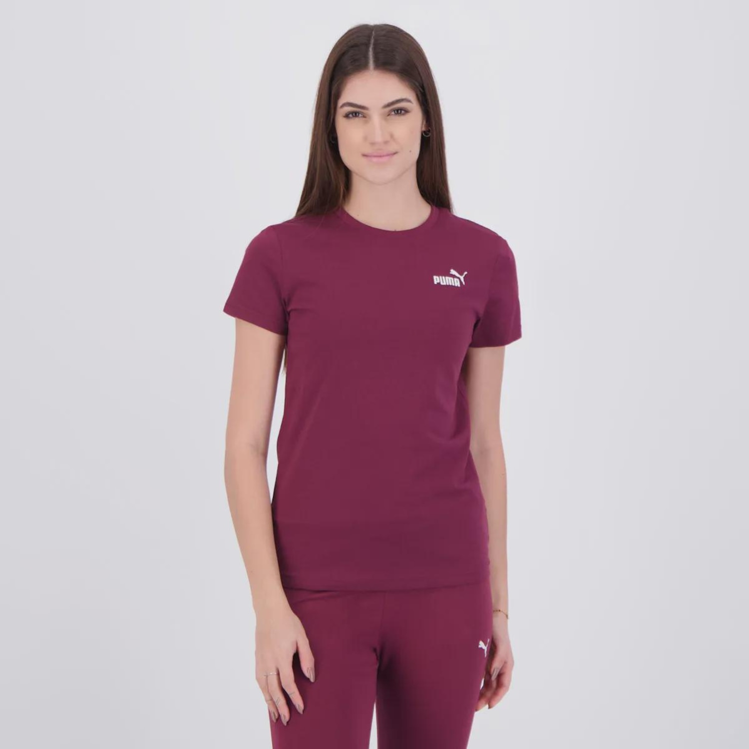 Camiseta PUMA ESS Small No. 1 Logo Feminino - Foto 1