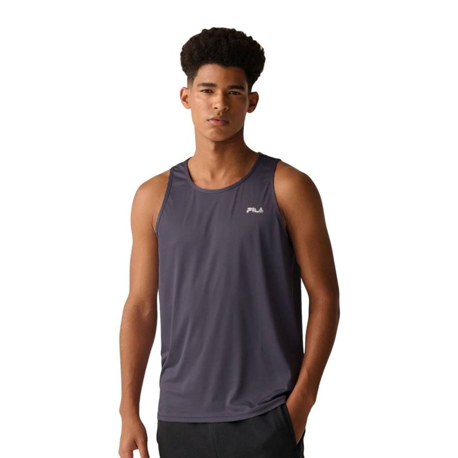 Camiseta Regata Fila Basic Sports II Masculina - Foto 1