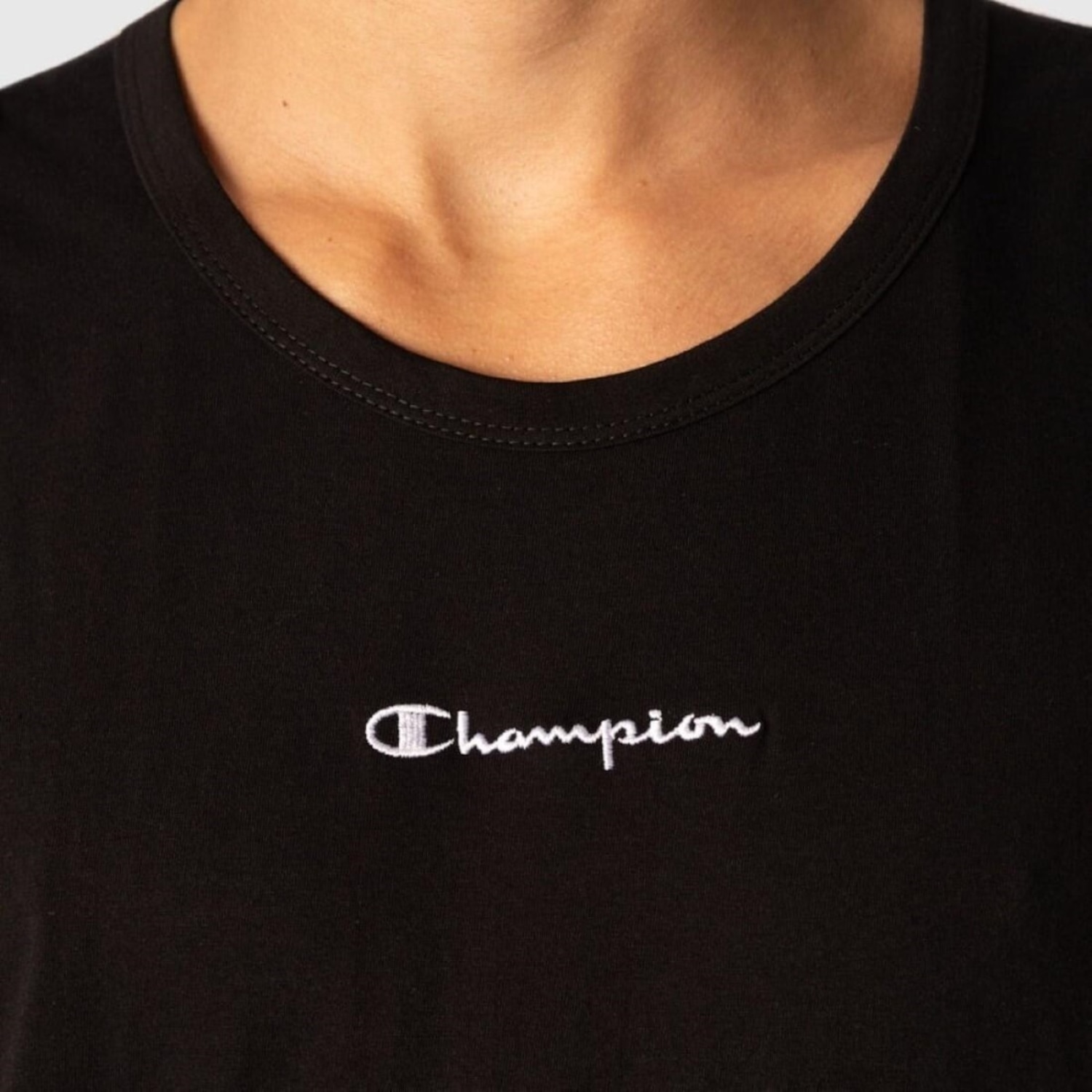 Camiseta Regata Champion Mini Logo Bordado 1C Masculina - Foto 3