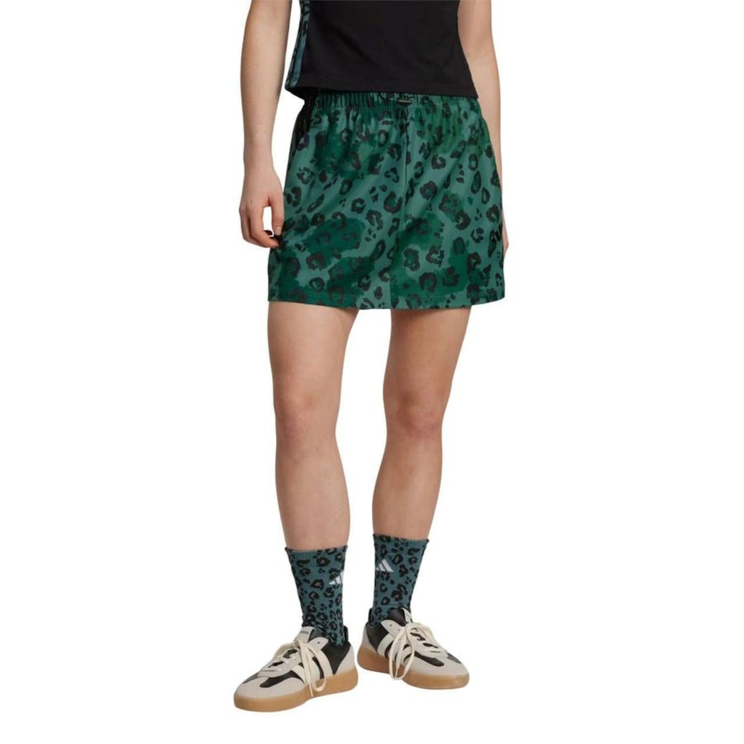 Saia Adidas Animal Print Feminina - Foto 1