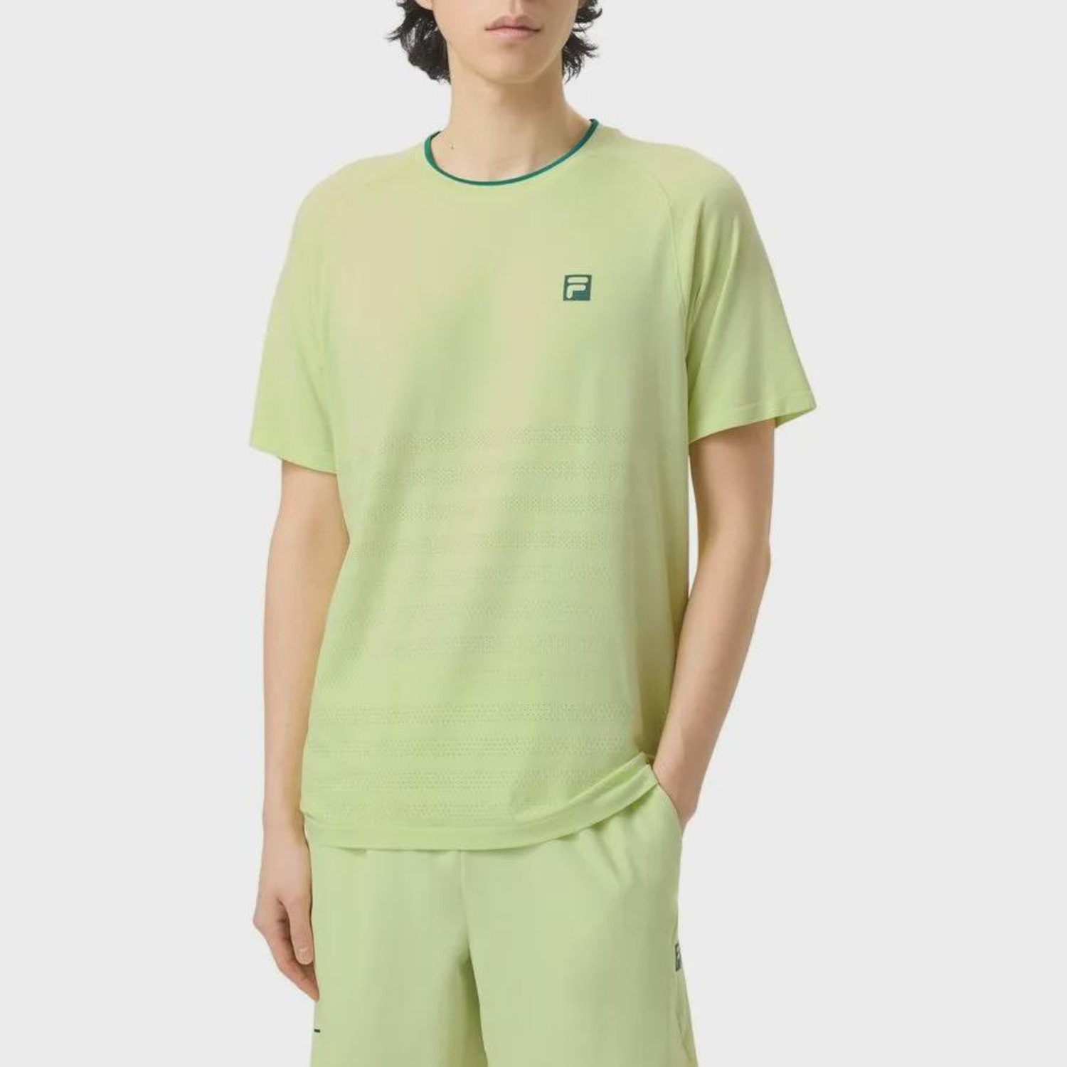 Camiseta Fila Seamless Crew Masculina - Foto 1