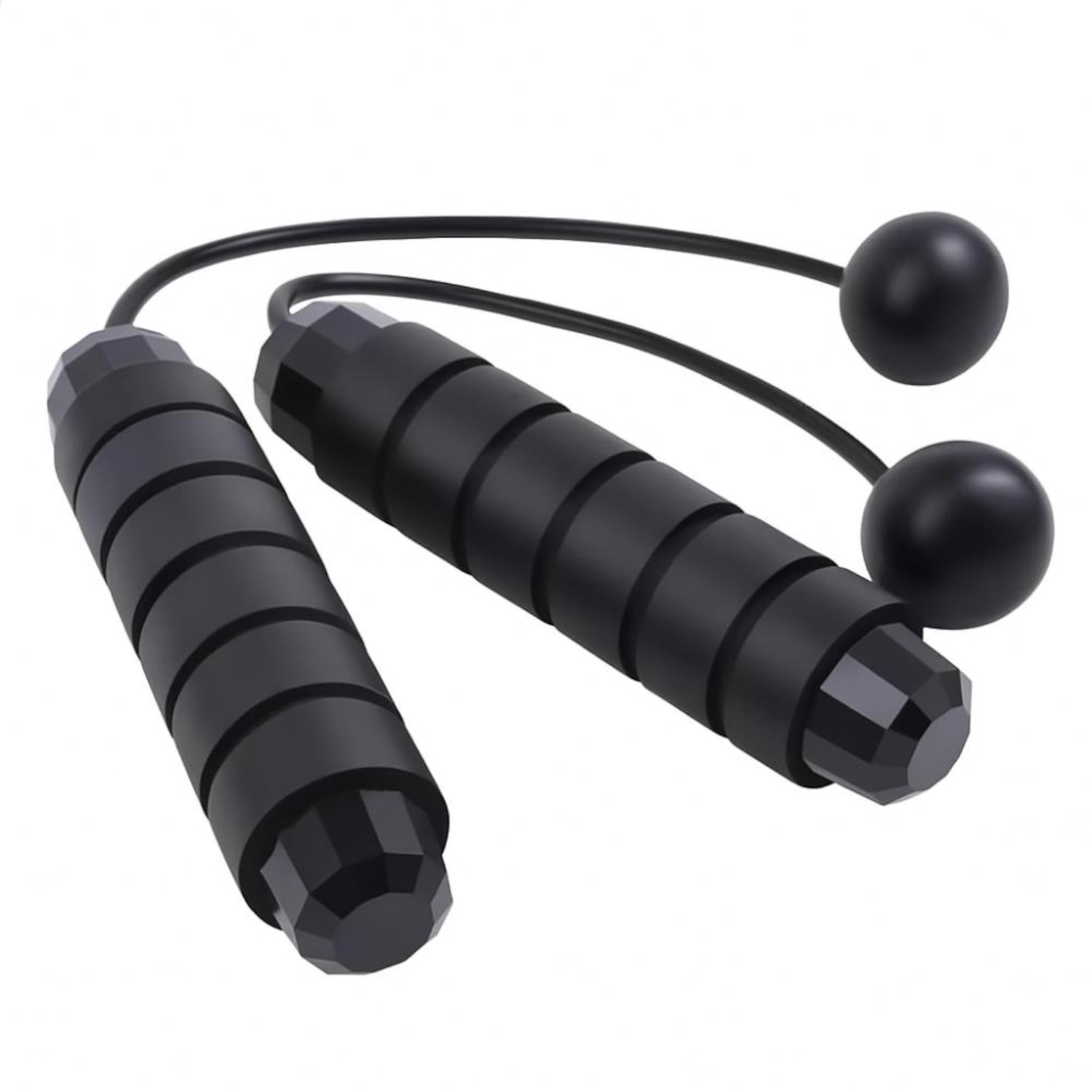 Corda de Pular Portátil sem Fio SML para Treinamento Funcional Exercício Academia Casa Fitness - Foto 1