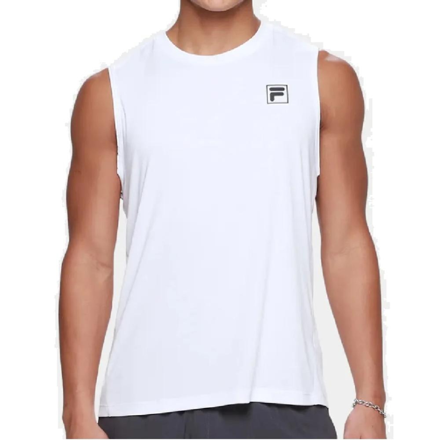 Camiseta Regata Fila Reflective Core Run Masculina - Foto 1