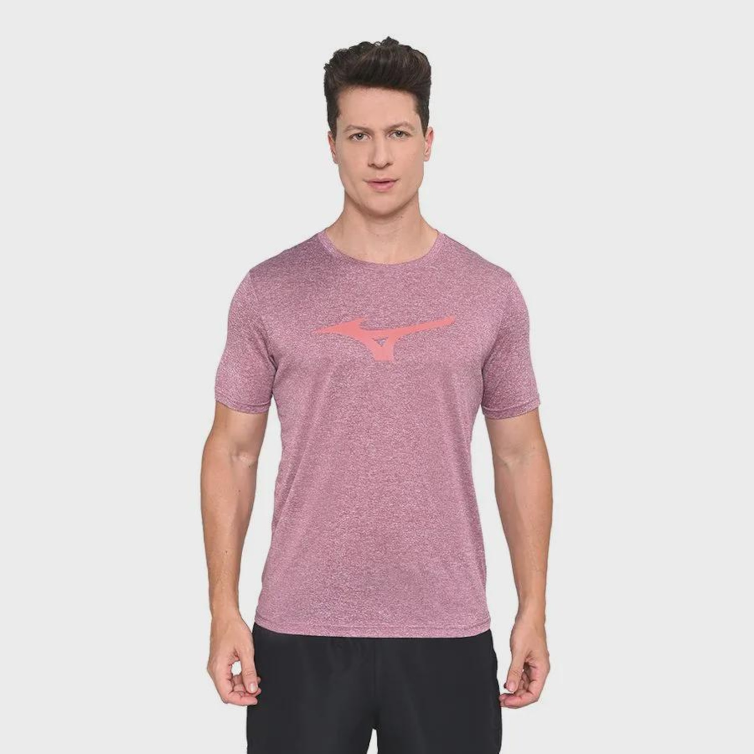 Camiseta Mizuno Run Spark Mescla Masculina - Foto 1