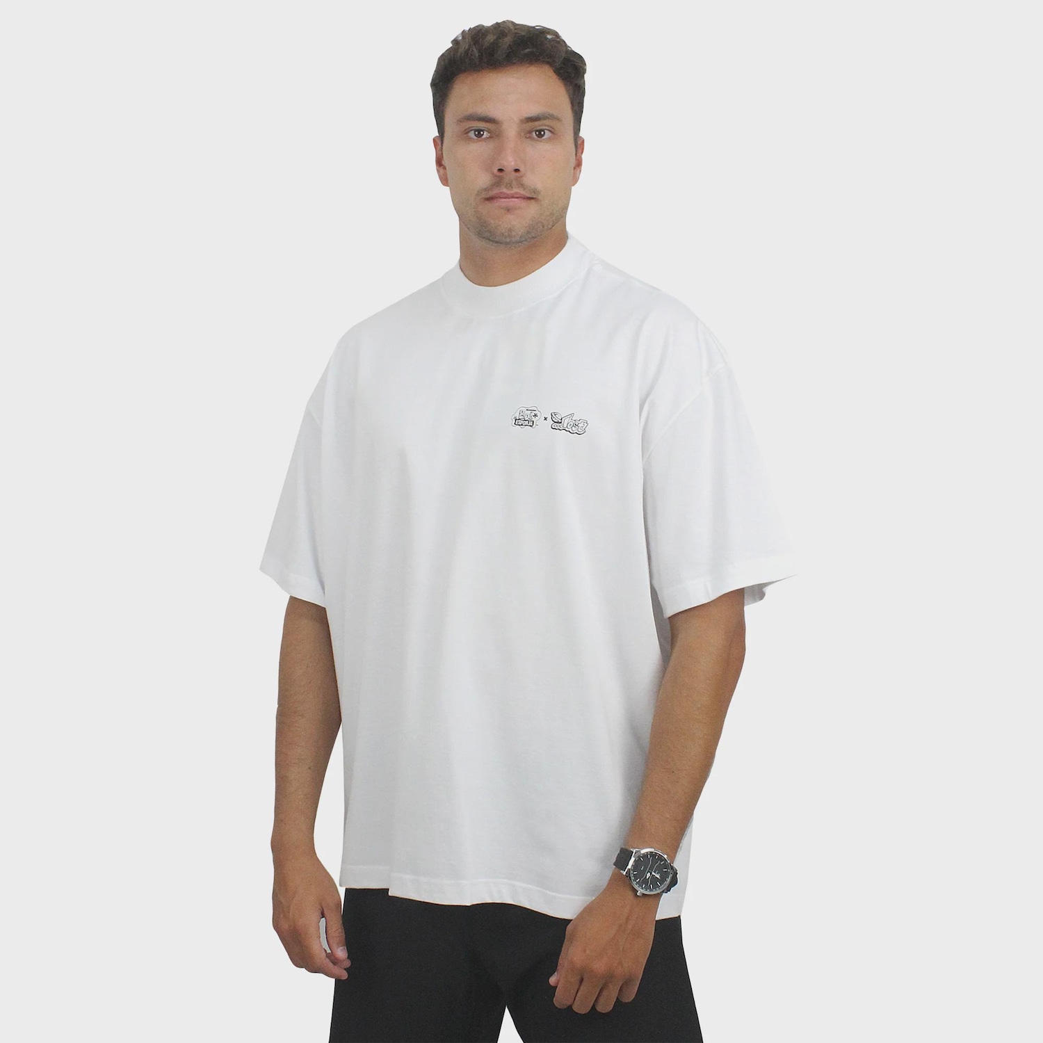Camiseta Lost x Bob Esponja Quadrada Gary Artist Boxfit Masculina - Foto 1