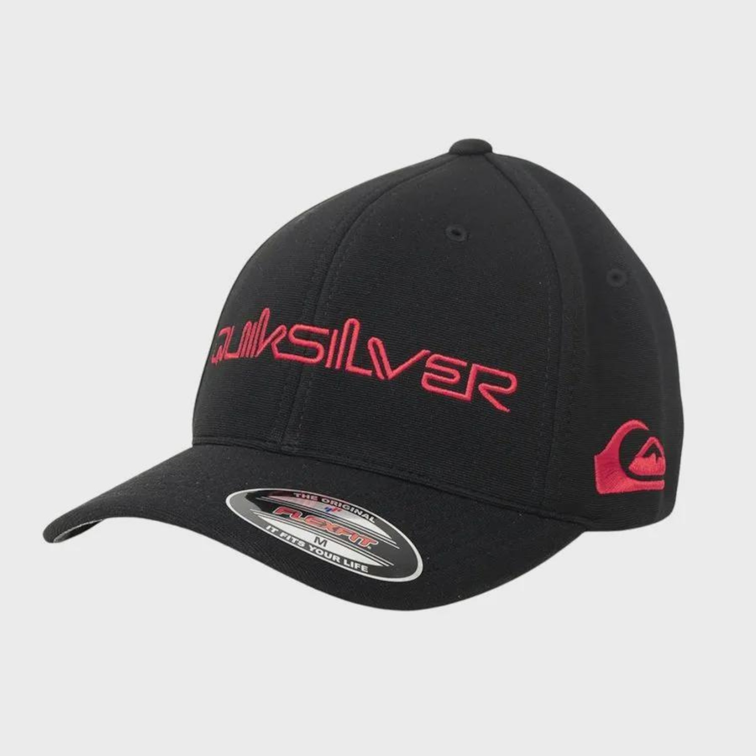 Boné Aba Curva Quiksilver Type Down Word - Adulto - Foto 1