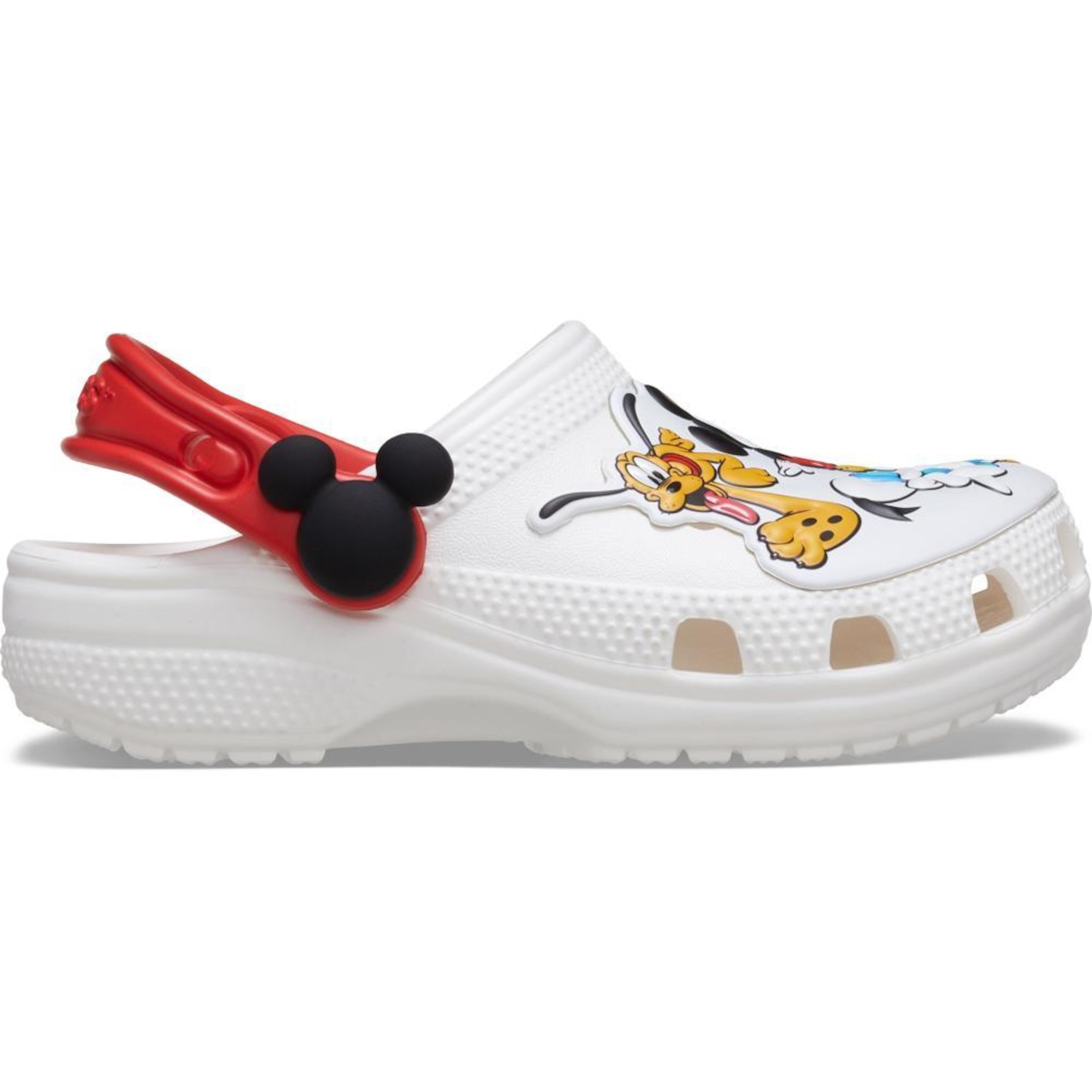Sandália Crocs Mickey and Friends Classic Clog T Multi - Infantil - Foto 1