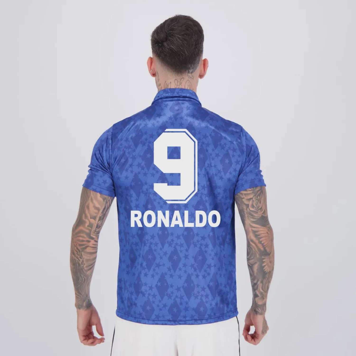 Camisa do Cruzeiro Retrô 1993 9 Ronaldo Masculina - Foto 1