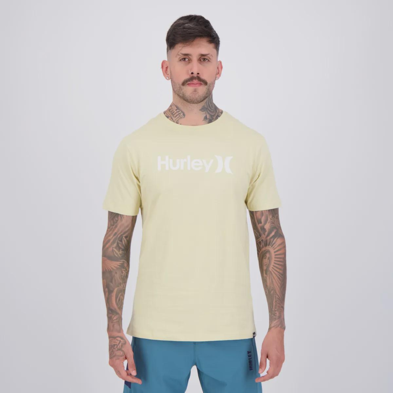 Camiseta Hurley Silk Solid Masculino - Foto 1