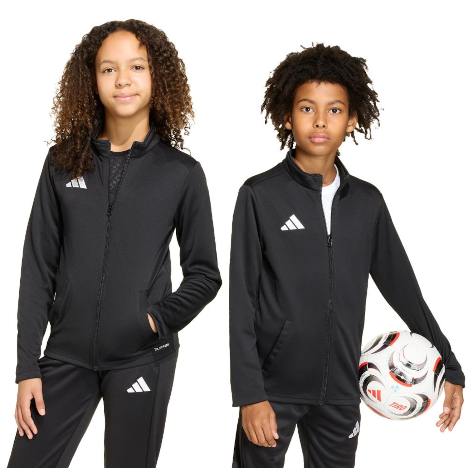 Jaqueta Adidas Entrada26 Infantil - Foto 1