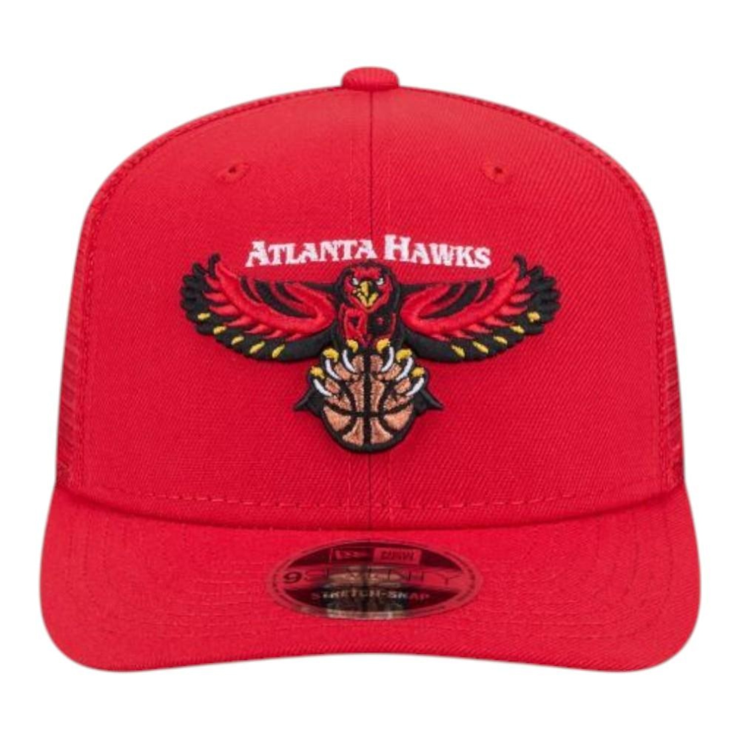 Boné New Era 970ss Atlanta Hawks Hardwood Trucker Masculino - Foto 3