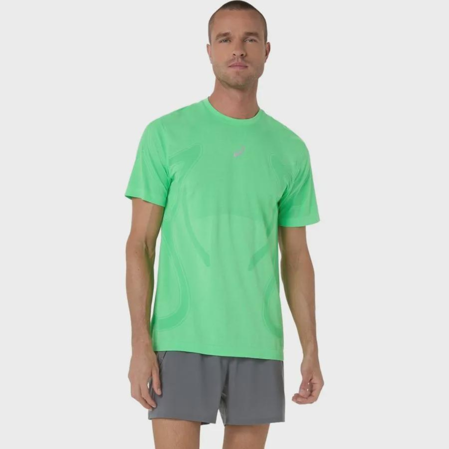 Camiseta ASICS Road Seamless Masculino - Foto 1