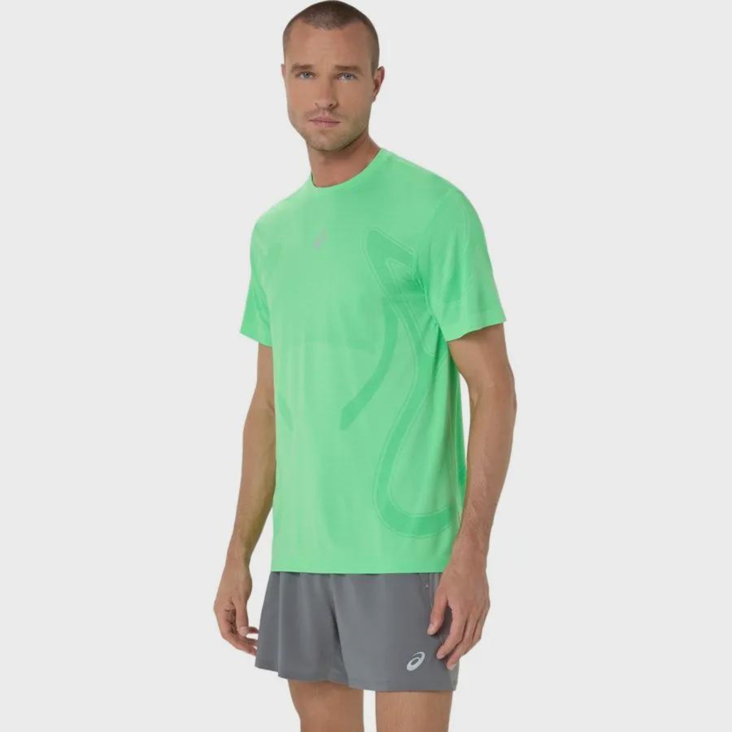 Camiseta ASICS Road Seamless Masculino - Foto 2
