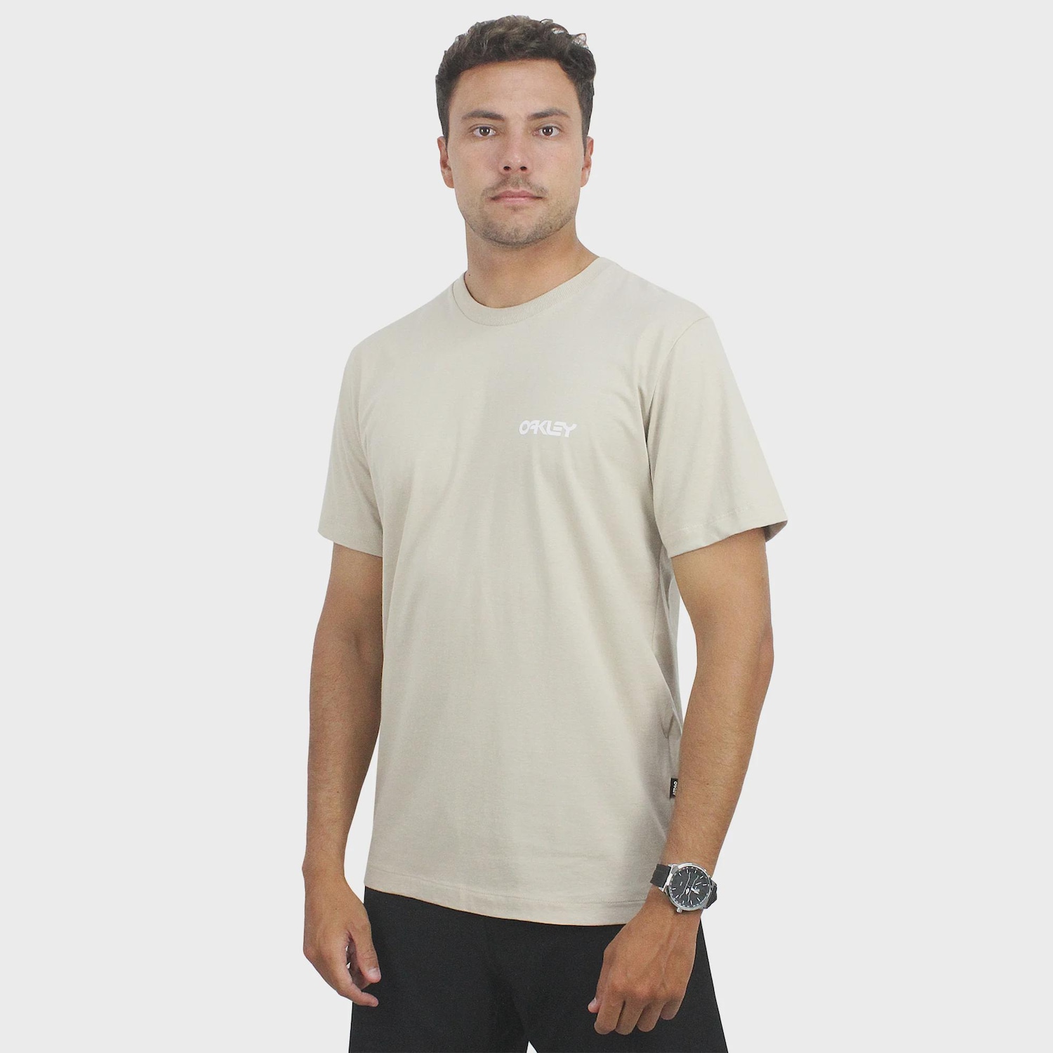 Camiseta Oakley Mad Seagull Humus - Masculina - Foto 1
