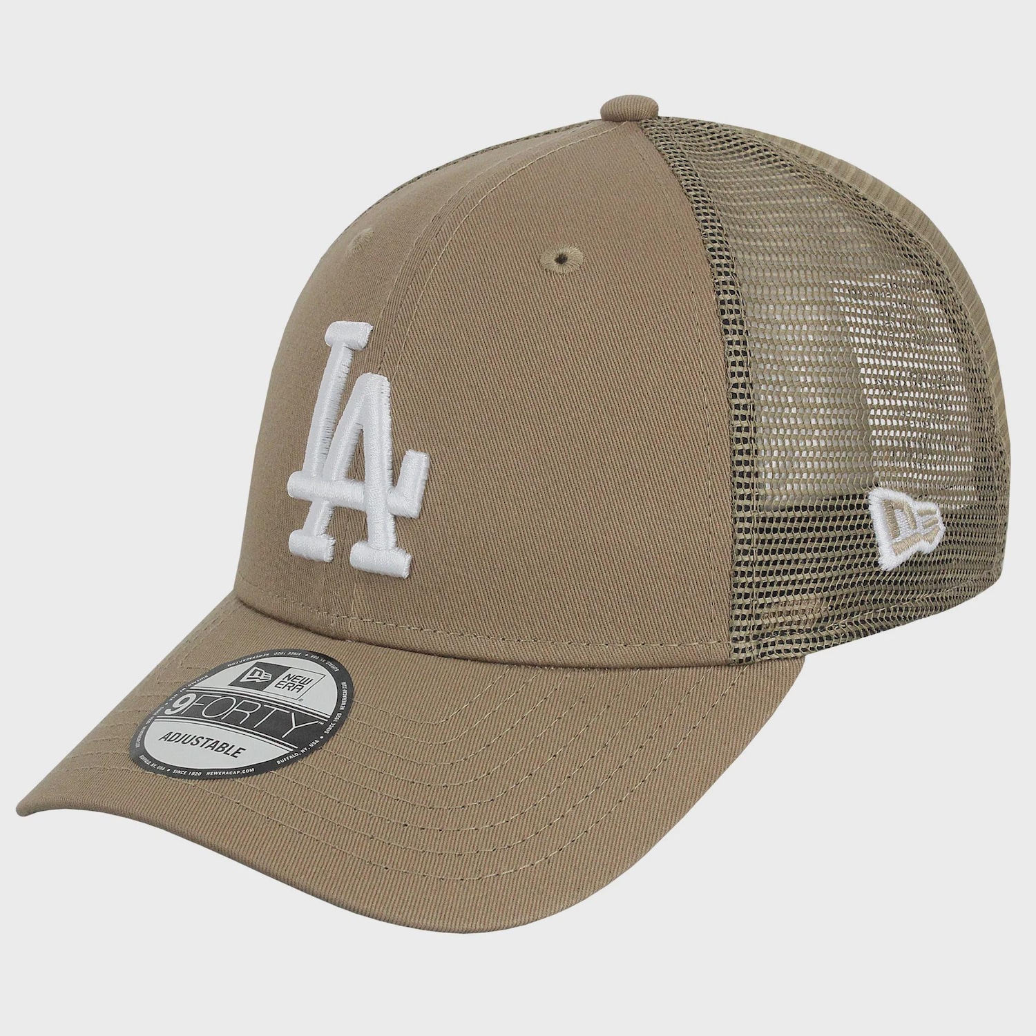 Boné New Era 9-Forty Los Angeles Dodgers MLB Khaki - Masculino - Foto 1
