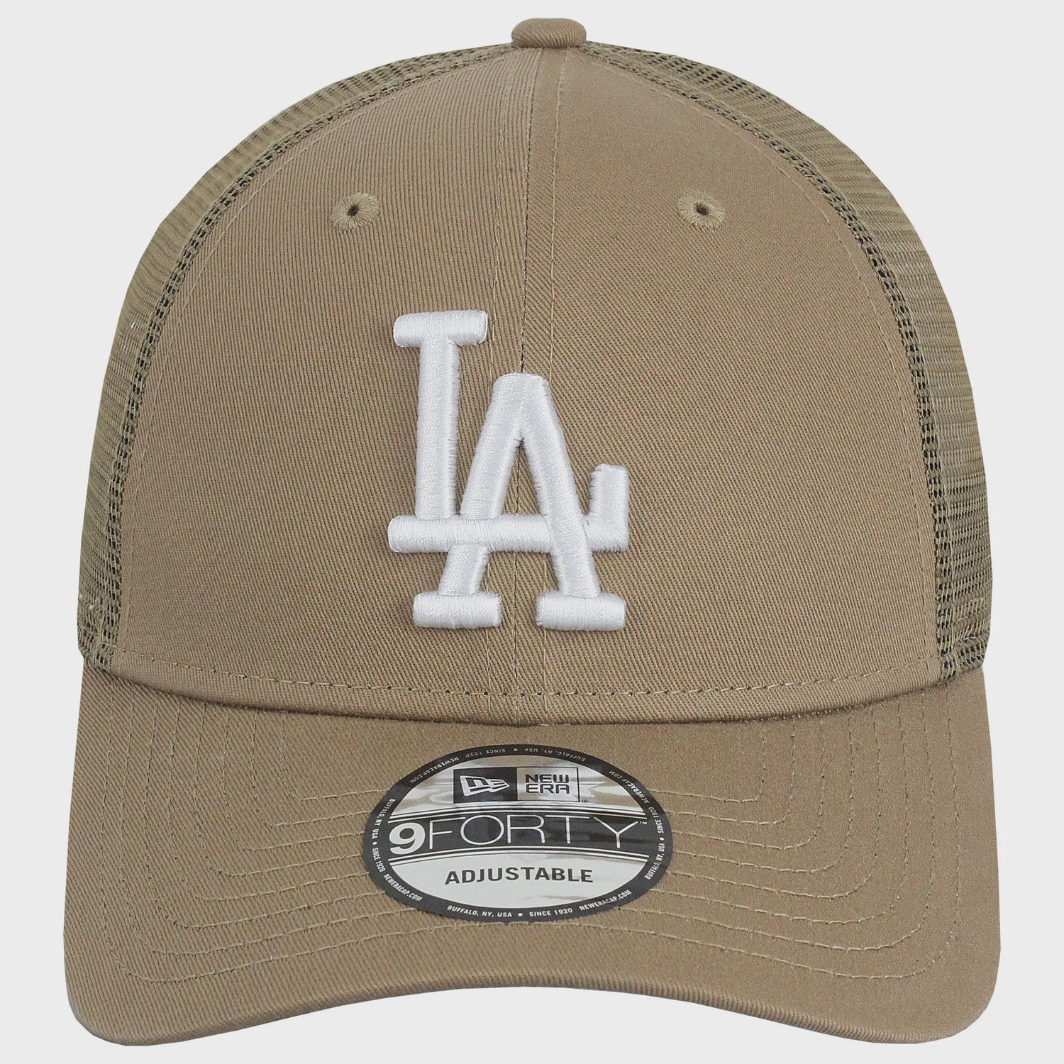 Boné New Era 9-Forty Los Angeles Dodgers MLB Khaki - Masculino - Foto 2