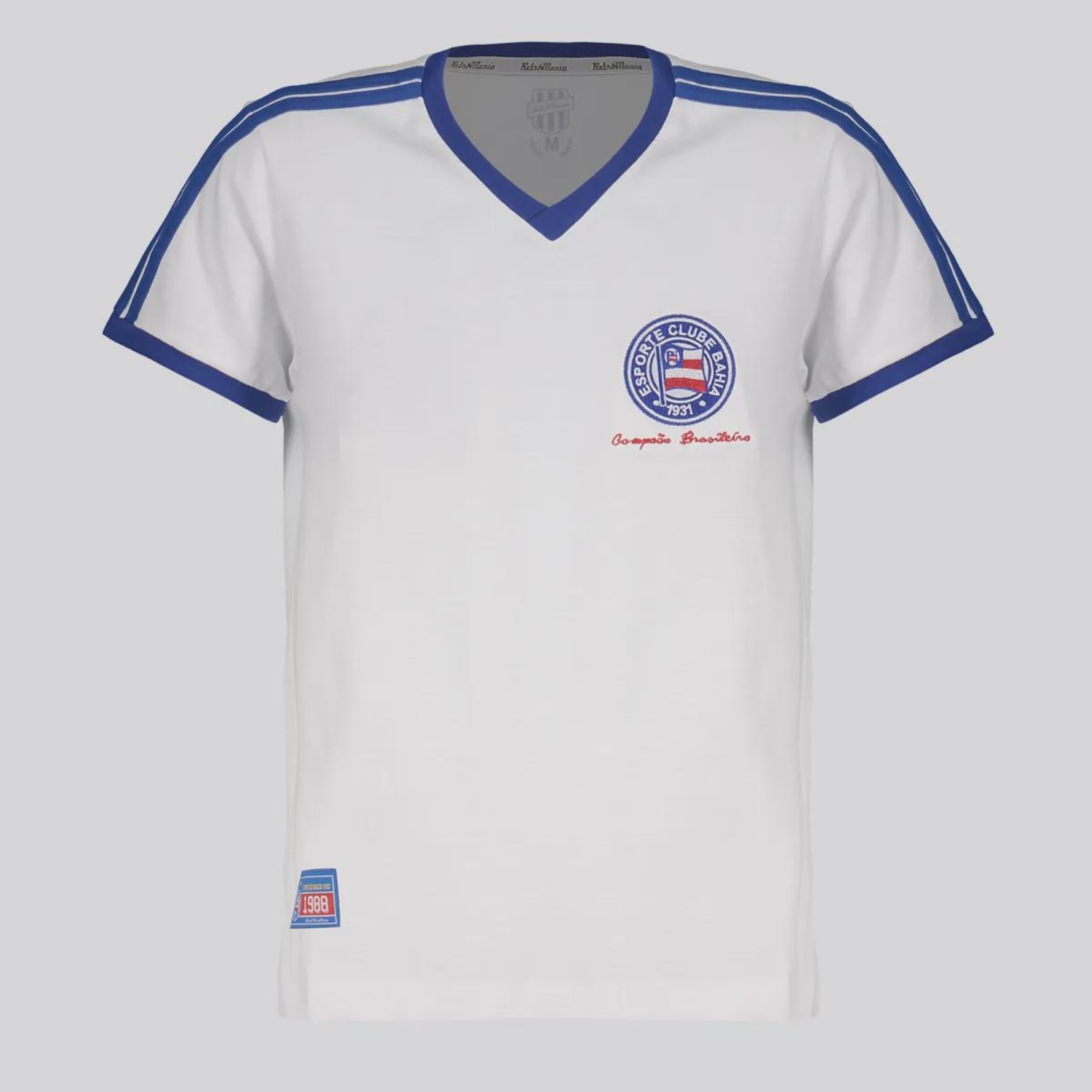 Camisa Bahia Retrô 1988 Infantil - Foto 1