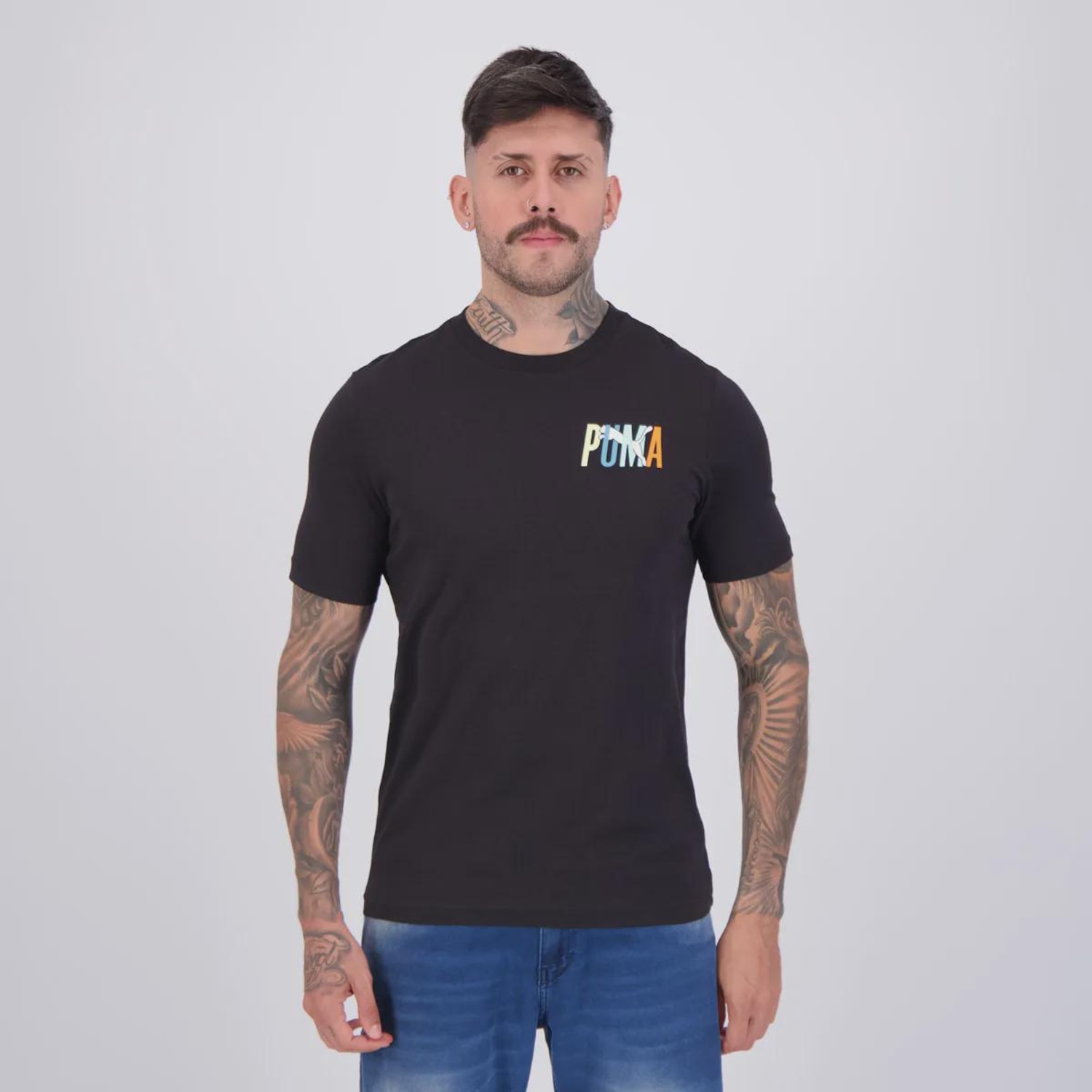 Camiseta Puma ESS Graphics Masculina - Foto 1