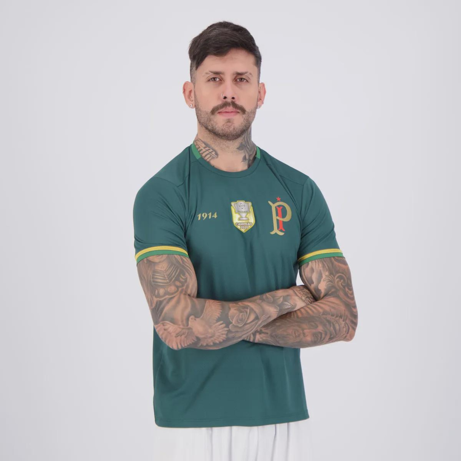 Camisa Palmeiras Energy IV Patch Campeão Copa do Brasil 2020 Masculina - Foto 2